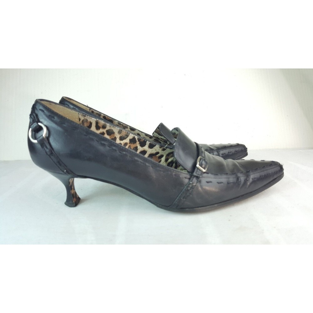 Warren Edwards kitten heel Italian pumps women's size 7.5 M  Made in Italy